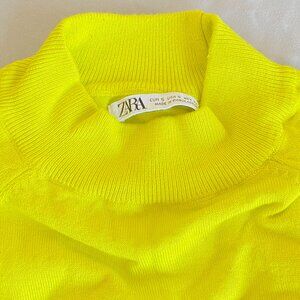 ⚡ Zara Men’s Neon Yellow Sweater – Bold & Standout Style! ⚡